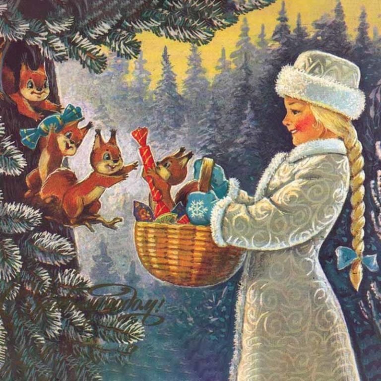 Vintage USSR New Years Postcards | | Советские новогодние открытки