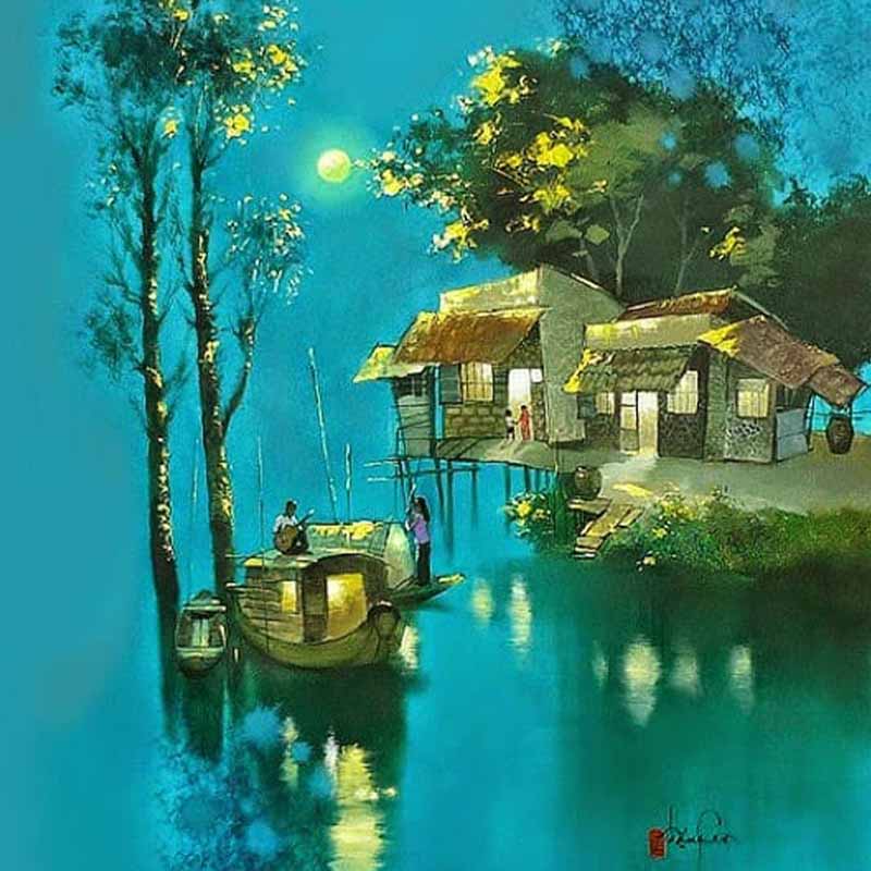 Вьетнамские художники Dang Van Can (Данг Ван Кан)
