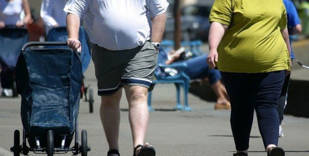 Больше всего ожирение распространено в США