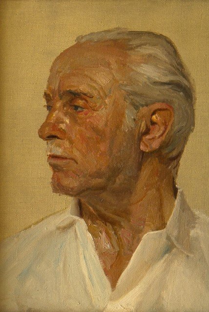 Портрет отца М.П.Коржева, 1966