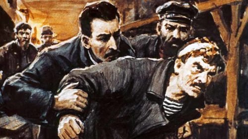 Диафильм - Восстание в тюрьме (1960)
