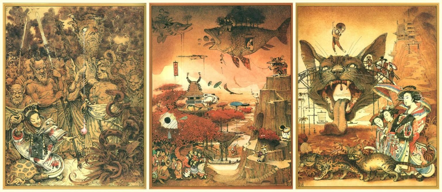Японские сказки Кирилла Челушкина