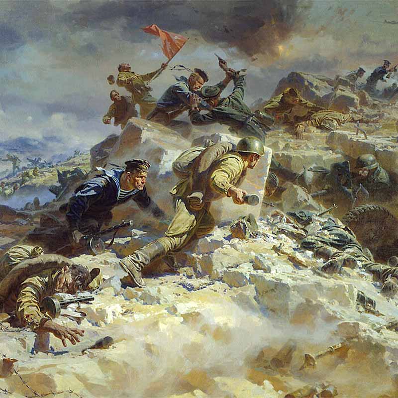 Великая Отечественная война в живописи