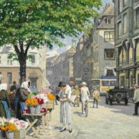 Датский художник Фишер Пауль Густав | Paul Gustav Fischer (1860-1934)  Часть 1