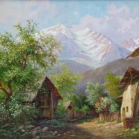 Австрийский художник Karl Flieher | Карл Флиер (1881-1958)