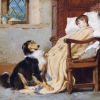 Английский живописец Брайтон Ривьер | Briton Riviere (1840 – 1920)